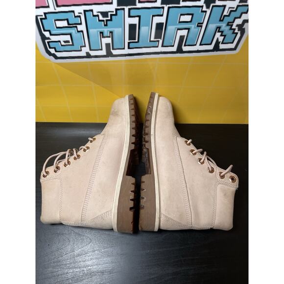 Timberlands Boots Womens 4 A1QVC LIGHT PINK WITH ROSE GOLD ACCENTS - Picture 5 of 7